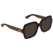 Picture of GUCCI Brown Square Ladies Sunglasses