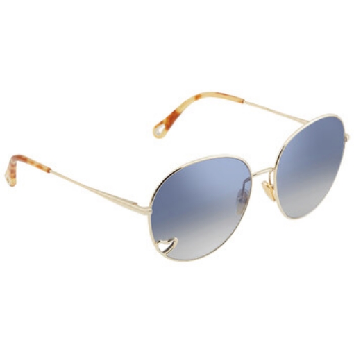 Picture of CHLOE Blue Round Ladies Sunglasses