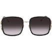 Picture of GUCCI Grey Square Ladies Sunglasses