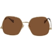 Picture of GUCCI Brown Square Ladies Sunglasses