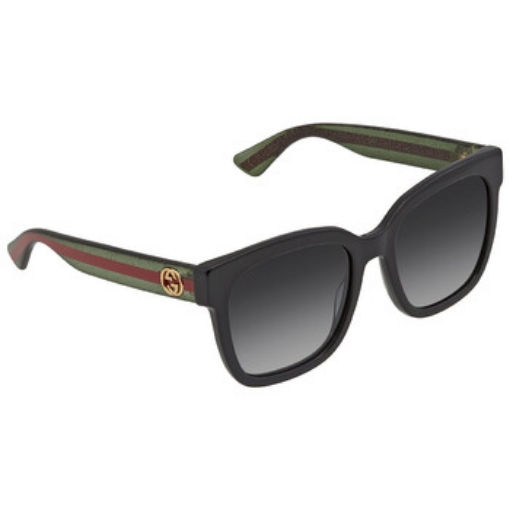 Picture of GUCCI Grey Gradient Square Ladies Sunglasses