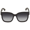 Picture of GUCCI Grey Gradient Square Ladies Sunglasses