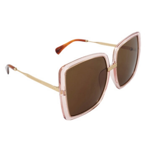 Picture of GUCCI Brown Square Ladies Sunglasses