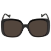 Picture of GUCCI Brown Square Ladies Sunglasses