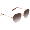 Picture of GIVENCHY Burgundy Gradient Geometric Ladies Sunglasses