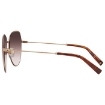 Picture of GIVENCHY Burgundy Gradient Geometric Ladies Sunglasses