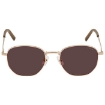 Picture of DUPONT Brown Geometric Ladies Sunglasses