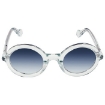 Picture of MONCLER Blue Gradient Round Ladies Sunglasses