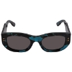 Picture of GUCCI Grey Oval Ladies Sunglasses