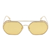 Picture of FENDI Gold Mirror Geometric Ladies Sunglasses