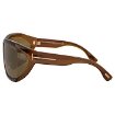 Picture of TOM FORD Sedgewick Brown Square Ladies Sunglasses