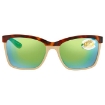 Picture of COSTA DEL MAR ANAA Green Mirror Polarized Polycarbonate Ladies Sunglasses