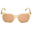 Picture of BURBERRY Emily Light Brown Square Ladies Sunglasses