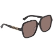 Picture of GUCCI Brown Square Ladies Sunglasses