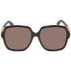 Picture of GUCCI Brown Square Ladies Sunglasses