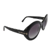 Picture of TOM FORD Liya Smoke Gradient Round Ladies Sunglasses