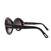 Picture of TOM FORD Liya Smoke Gradient Round Ladies Sunglasses