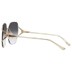 Picture of GUCCI Grey Gradient Butterfly Ladies Sunglasses