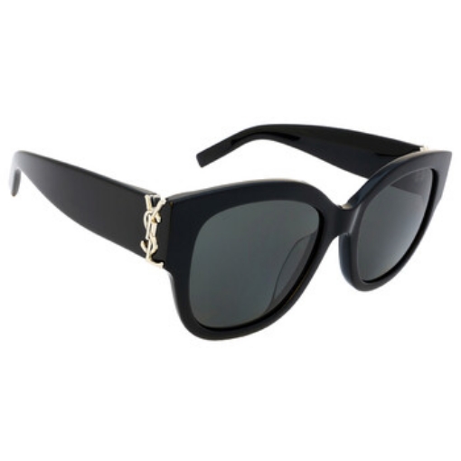 Picture of SAINT LAURENT Grey Round Ladies Sunglasses