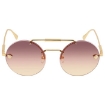 Picture of VERSACE Clear Orange Fuchsia Round Ladies Sunglasses