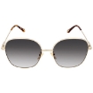 Picture of CHLOE Grey Gradient Square Ladies Sunglasses