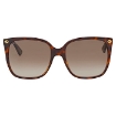 Picture of GUCCI Brown Square Ladies Sunglasses