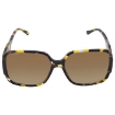 Picture of JIMMY CHOO Brown Gradient Square Ladies Sunglasses