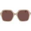 Picture of GUCCI Brown Square Ladies Sunglasses