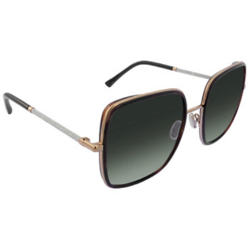 Picture of JIMMY CHOO Gradient Green Square Ladies Sunglasses