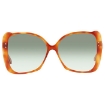 Picture of GUCCI Light Green Gradient Butterfly Ladies Sunglasses