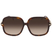 Picture of GUCCI Brown Gradient Oversized Ladies Sunglasses