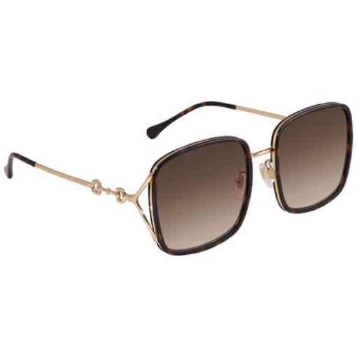 Picture of GUCCI Brown Square Ladies Sunglasses