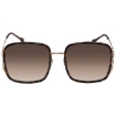 Picture of GUCCI Brown Square Ladies Sunglasses