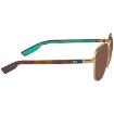 Picture of COSTA DEL MAR EGRET Copper Silver Mirror Polarized Polycarbonate Ladies Sunglasses