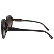 Picture of JIMMY CHOO Brown Gradient Square Ladies Sunglasses