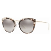 Picture of PRADA Conceptual Gradient Grey Mirror Silver Butterfly Ladies Sunglasses