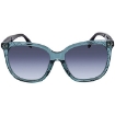 Picture of BOTTEGA VENETA Blue Gradient Square Ladies Sunglasses