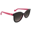 Picture of MONCLER Gradient Gray Butterfly Ladies Sunglasses