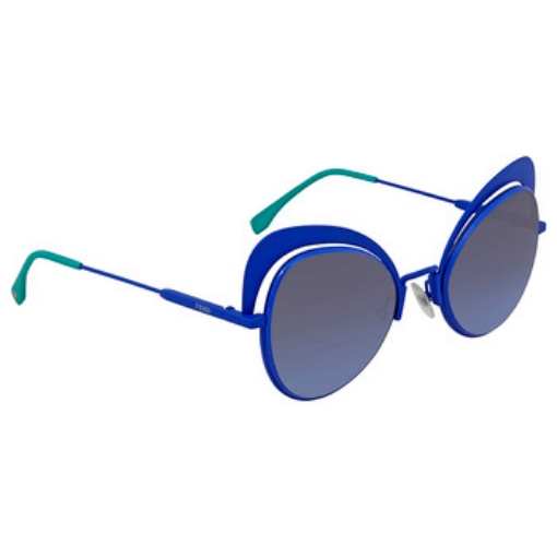 Picture of FENDI Eyeshine Blue Gradient Cat Eye Ladies Sunglasses