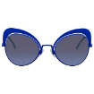 Picture of FENDI Eyeshine Blue Gradient Cat Eye Ladies Sunglasses