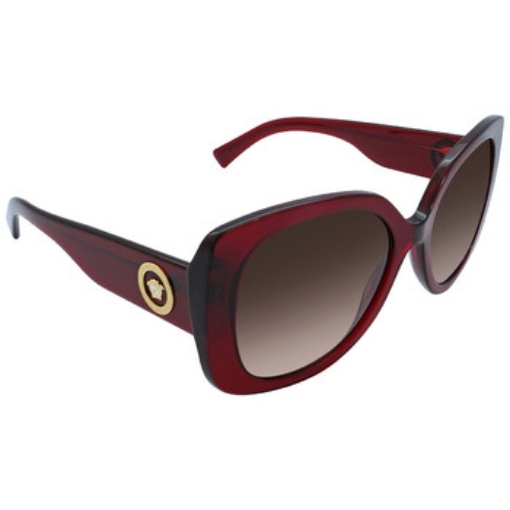 Picture of VERSACE Brown Gradient Butterfly Ladies Sunglasses