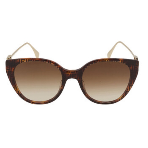 Picture of FENDI Brown Gradient Cat Eye Ladies Sunglasses