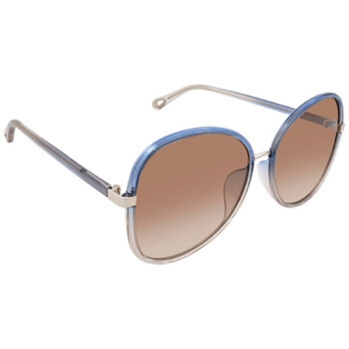 Picture of CHLOE Brown Gradient Butterfly Ladies Sunglasses