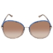 Picture of CHLOE Brown Gradient Butterfly Ladies Sunglasses