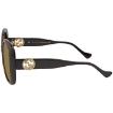 Picture of GUCCI Yellow Square Ladies Sunglasses