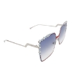 Picture of FENDI Blue Gradient Butterfly Ladies Sunglasses