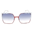 Picture of FENDI Blue Gradient Butterfly Ladies Sunglasses