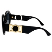 Picture of VERSACE Dark Gray Round Ladies Sunglasses