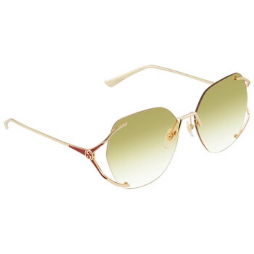 Picture of GUCCI Yellow Gradient Butterfly Ladies Sunglasses