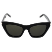 Picture of SAINT LAURENT Grey Cat Eye Ladies Sunglasses